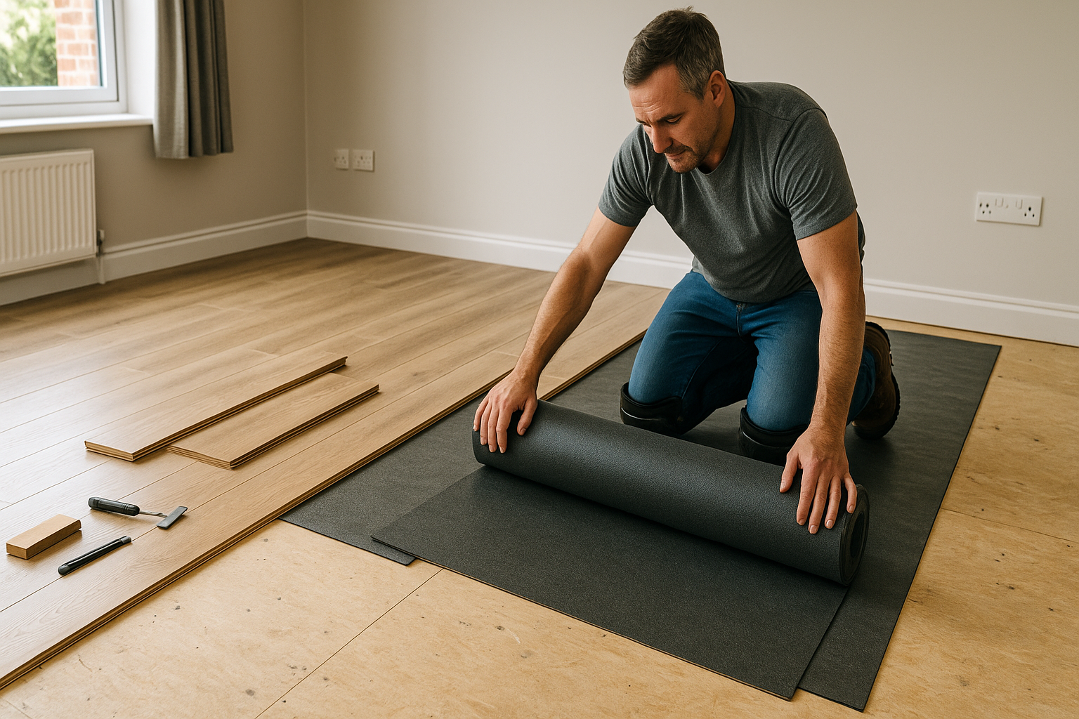 Acoustic Underlay for Quieter Floors - AcousticMat Guide