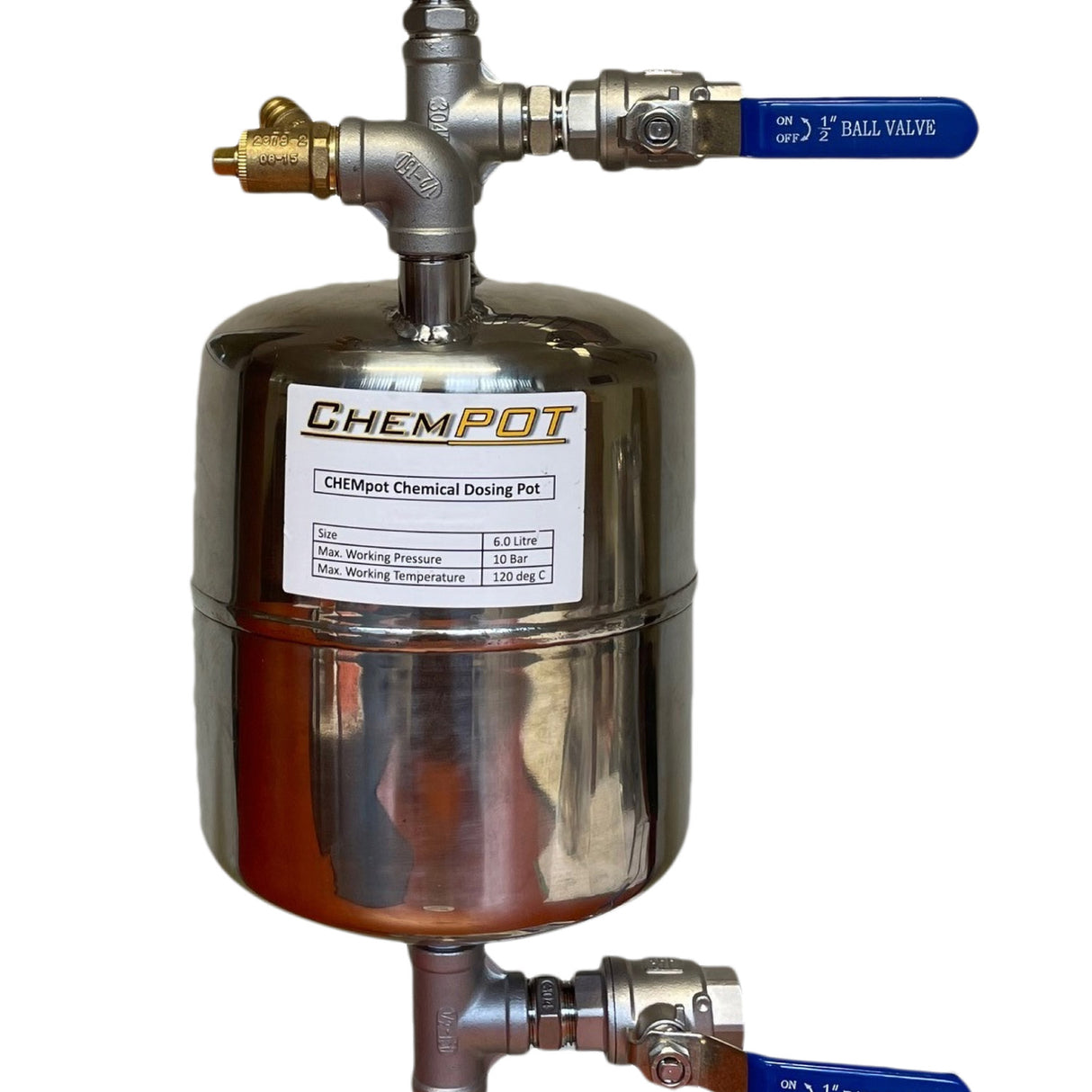 Stainless Steel Dosing Pot