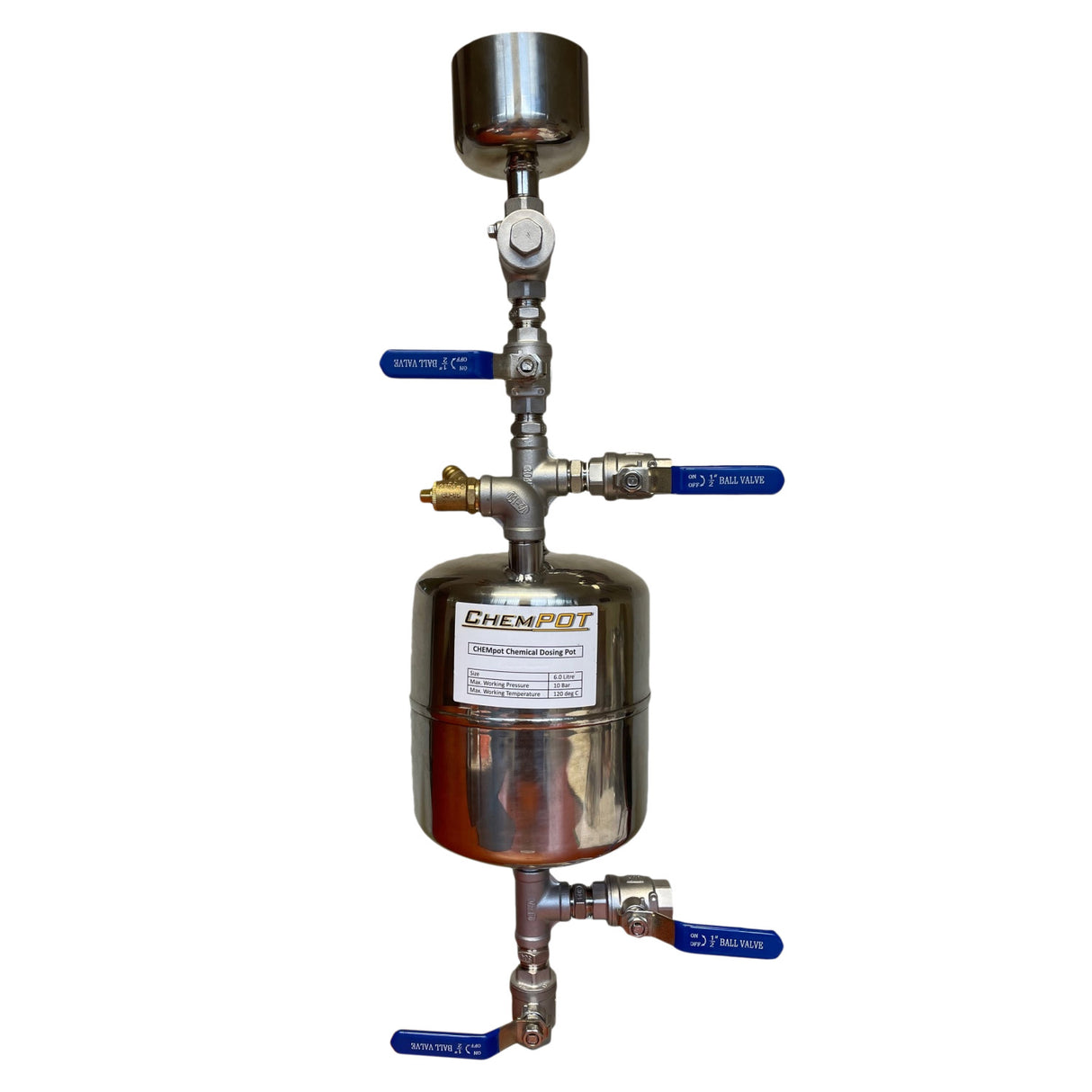 Stainless Steel Dosing Pot