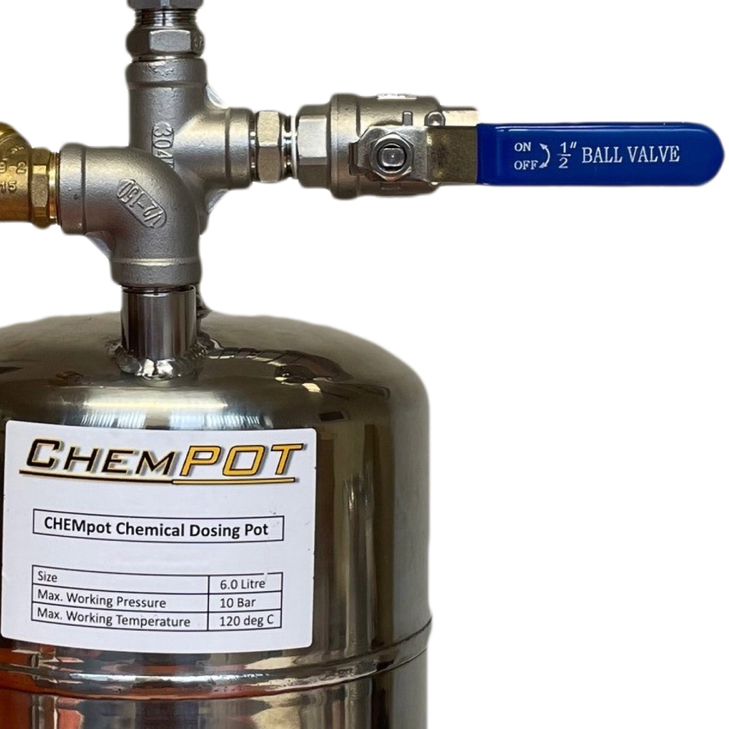Stainless Steel Dosing Pot
