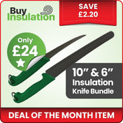 10'' & 6'' Insulation Knife Bundle @ £24