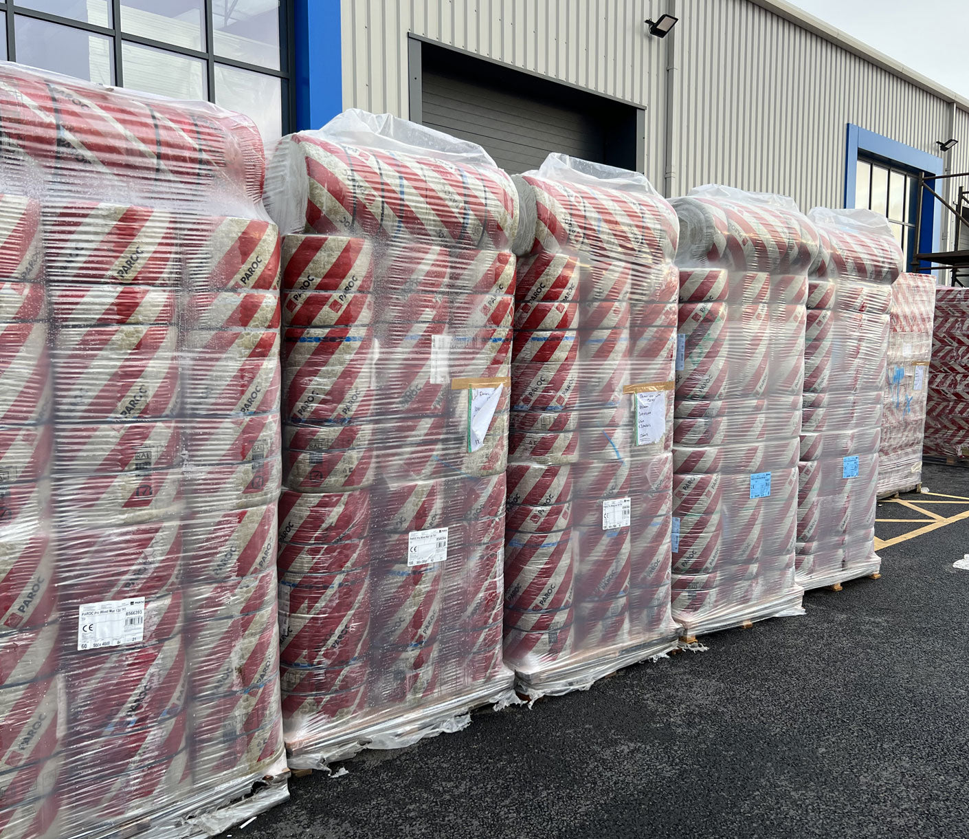 Paroc Mineral Wool Ductwrap (Aluminium Foil Backed)