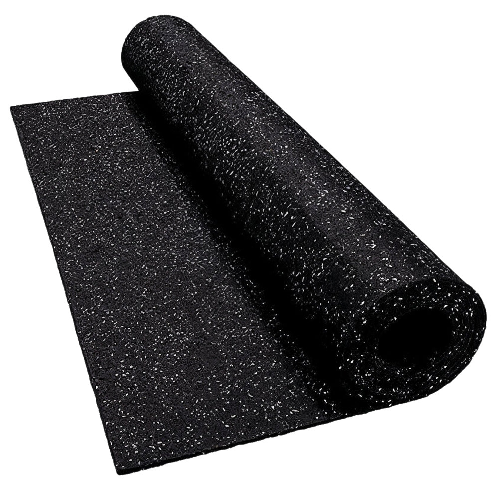TerraFit Active 8mm Black-Purple Fleck Gym Flooring – Full Roll
