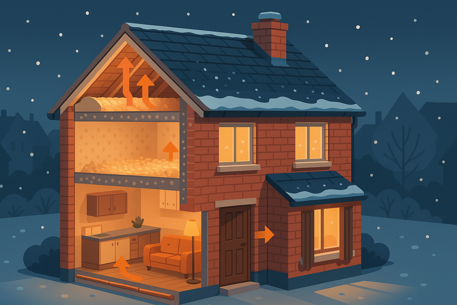 How to Reduce Heat Loss for a Cosier Home