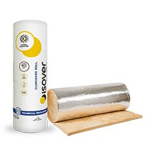 Isover Climcover Roll Alu2 – Aluminium Foil-Faced Duct Insulation
