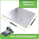 PIR Insulation Boards (1200mm x 1200mm)