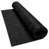 TerraFit Active 8mm Black-Grey Fleck Gym Flooring – Full Roll