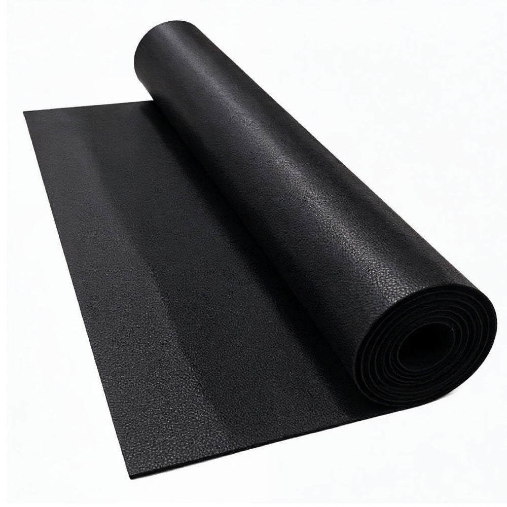 TerraFit Active Roll – 8mm Black Gym Flooring - Full Roll