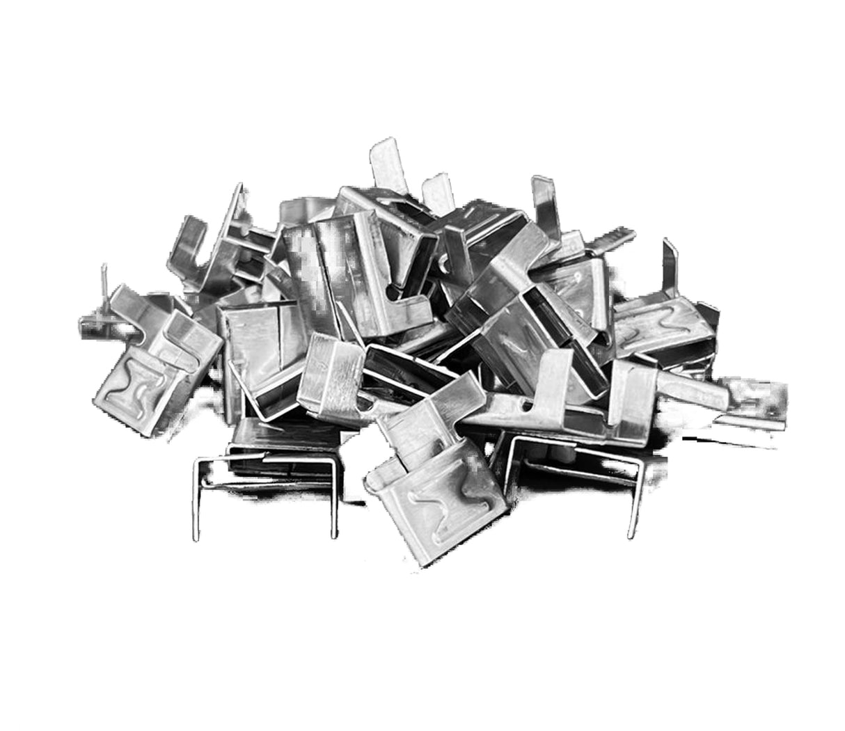 Aluminium Banding Clips (19mm)